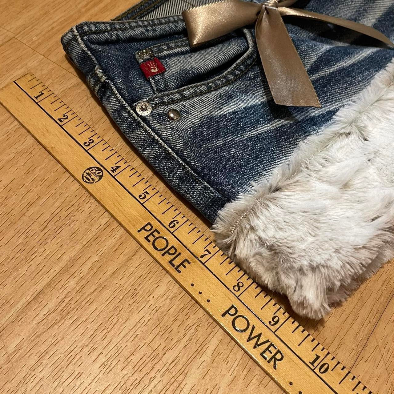 𓏲ּ𝄢 2000s Grunge Princess Micro Mini Skirt - SIZE M