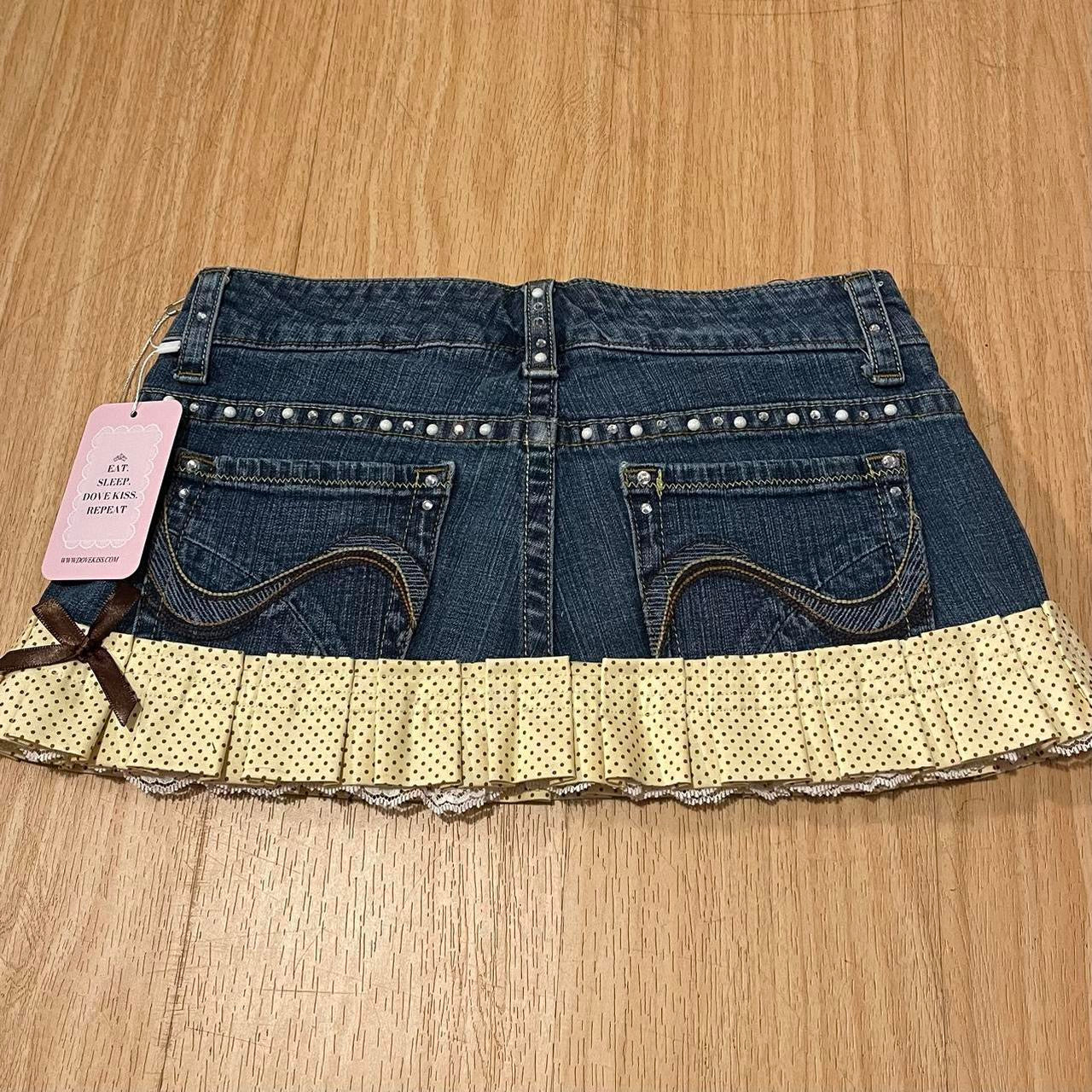 𓏲ּ𝄢 ‘𝐶𝑎𝑓𝑒 𝐷'𝑎𝑚𝑜𝑢𝑟’ Princess Micro Mini Skirt - SIZE XS