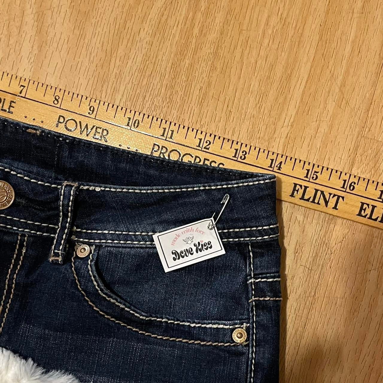 𓏲ּ𝄢 Dove Kiss ‘swan princess’ 2000s micro mini faux fur trim skirt with partial inner fur lining