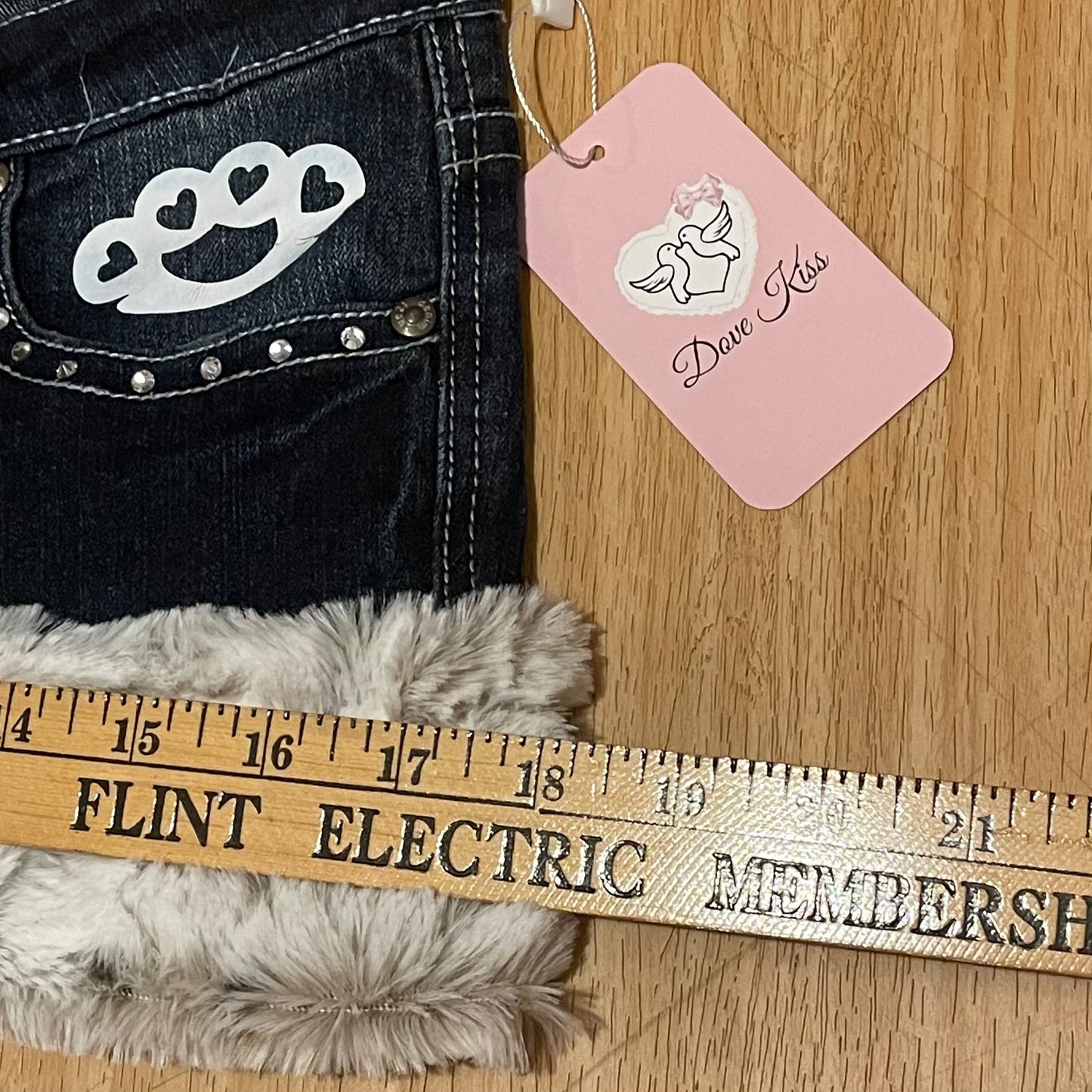 GLAMOUR DIVA Mini Faux Fur Skirt - SIZE S