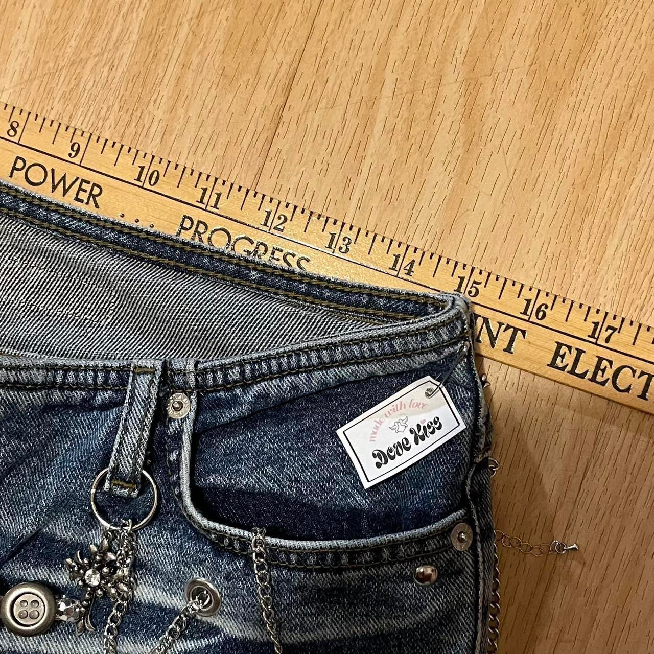 𓏲ּ𝄢 2000s Grunge Princess Micro Mini Skirt - SIZE M