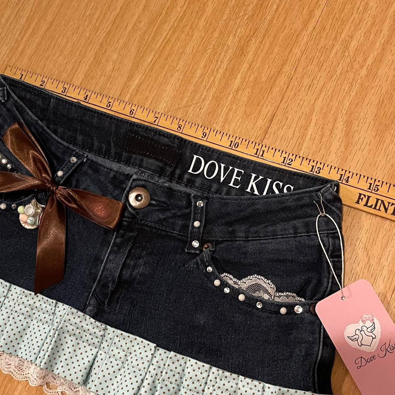 𓏲ּ𝄢 ‘𝐶𝑎𝑓𝑒 𝐷'𝑎𝑚𝑜𝑢𝑟’ Princess Micro Mini Skirt - SIZE S