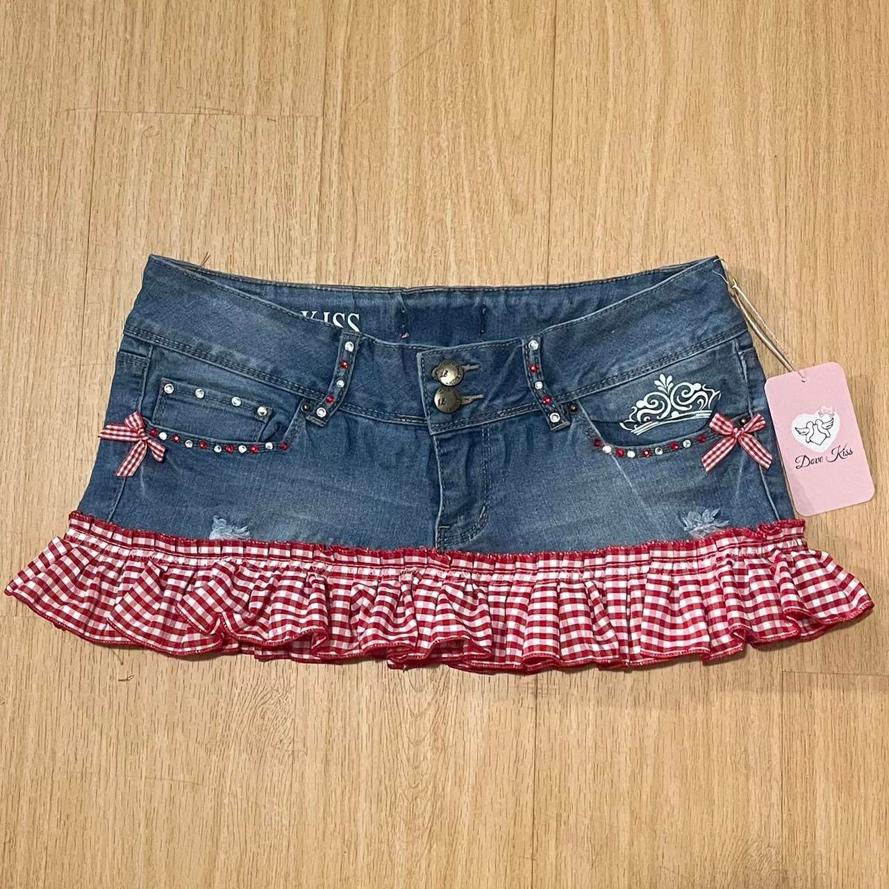 AMERICA'S PRINCESS Micro Mini Skirt- SIZE M