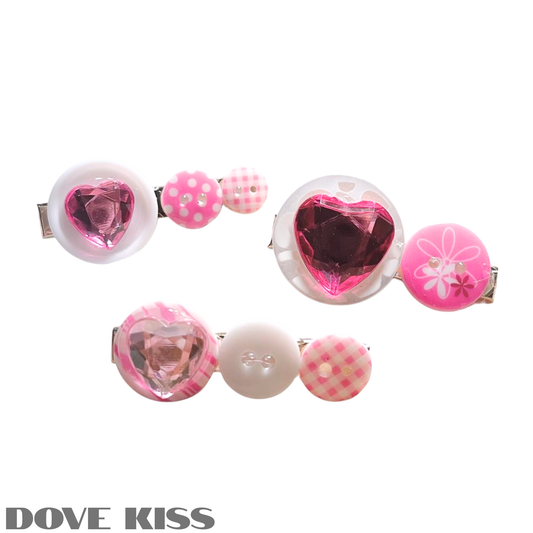 "PRINCESS" Mini Hair Clip Set #2