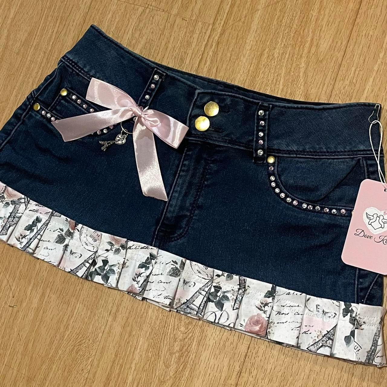 PARIS PRINCESS Micro Mini Skirt - SIZE M