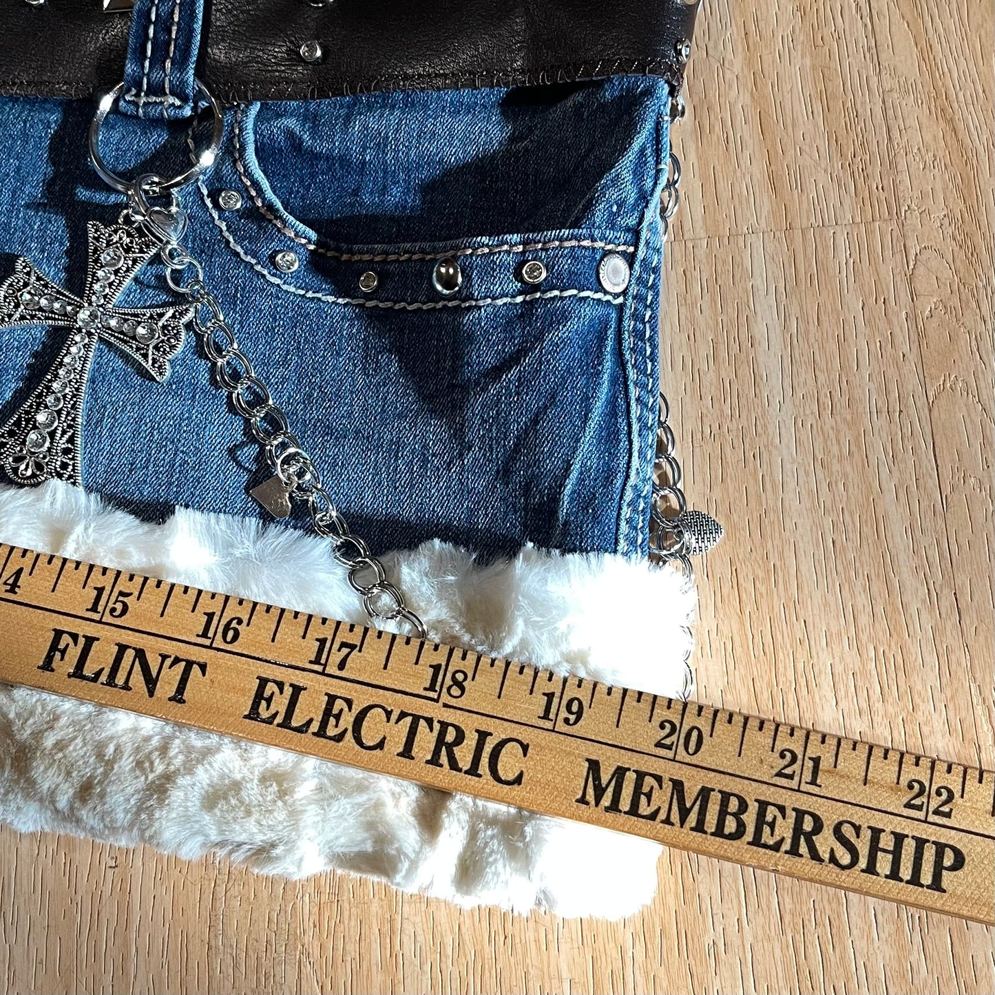 ROCKSTAR PRINCESS Micro Mini Faux Fur Skirt - SIZE XL