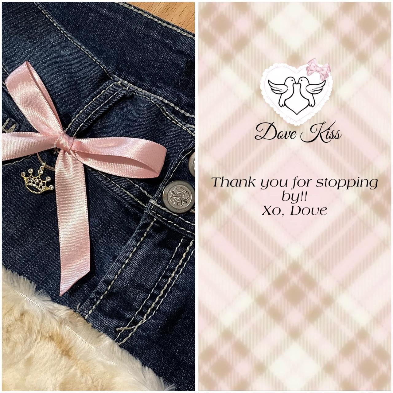𓏲ּ𝄢 𝐃𝐎𝐕𝐄 𝐊𝐈𝐒𝐒 2000s princess micro mini faux fur trim skirt with hair clip