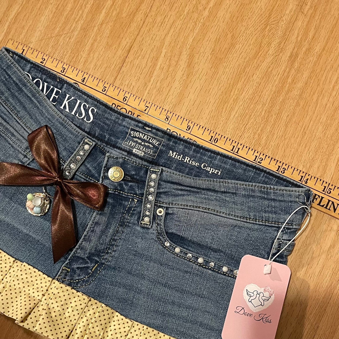 𓏲ּ𝄢 ‘𝐶𝑎𝑓𝑒 𝐷'𝑎𝑚𝑜𝑢𝑟’ Princess Micro Mini Skirt - SIZE S