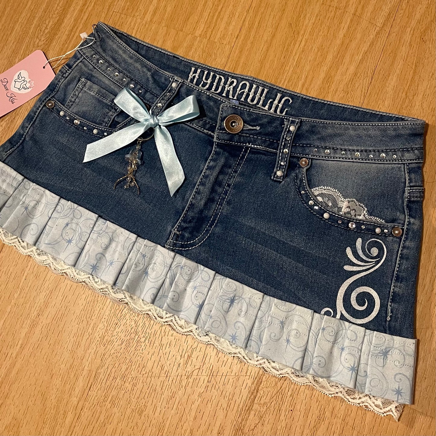 𓏲ּ𝄢 ‘Cutie Cove’ Mermaid Princess Mini Skirt - SIZE M