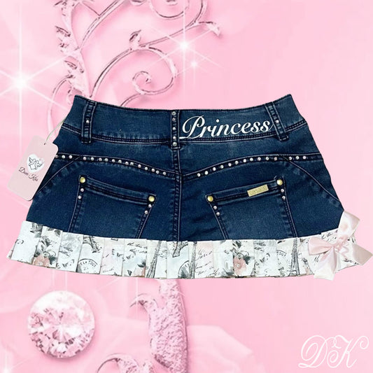 PARIS PRINCESS Micro Mini Skirt - SIZE M
