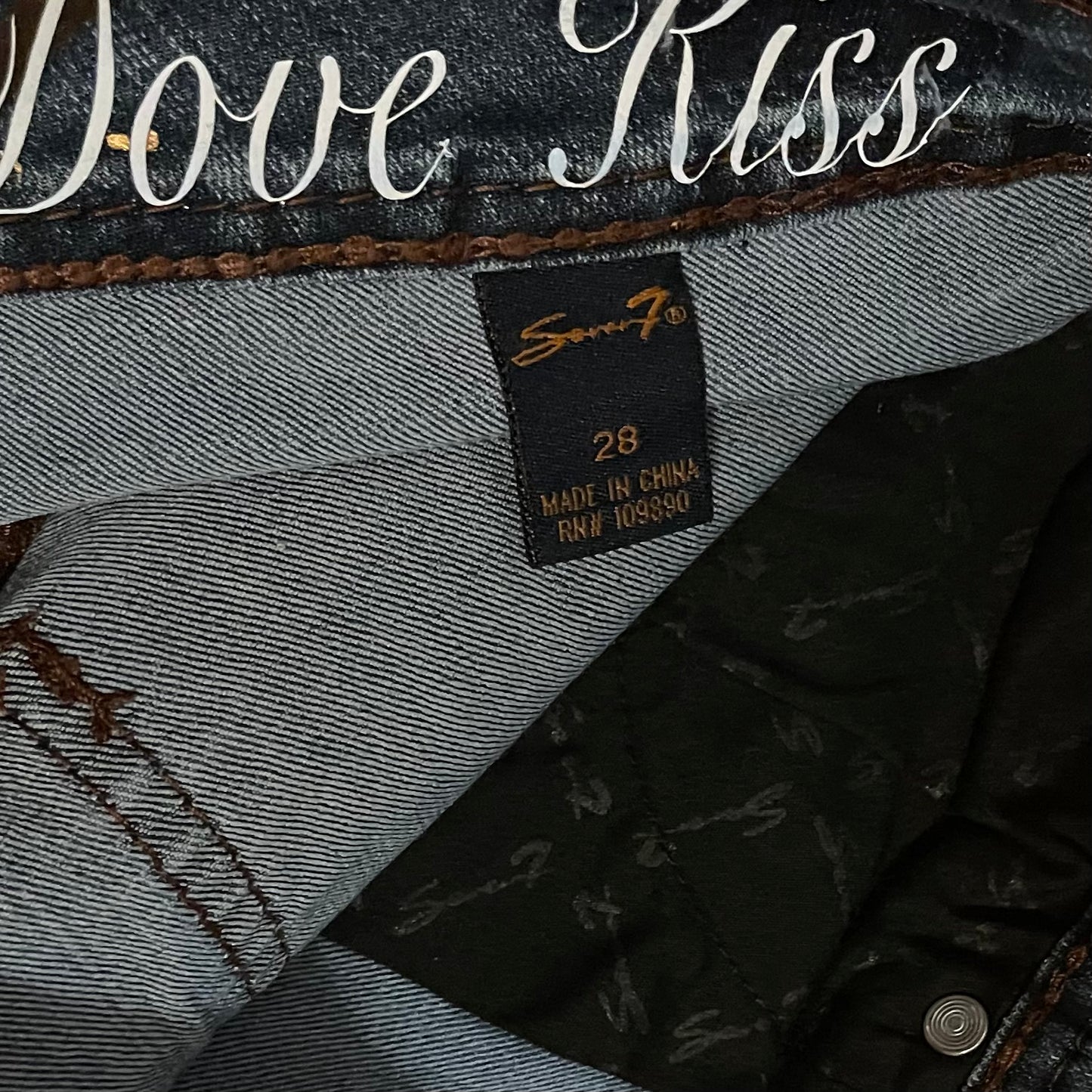 Reworked/Upcycled 80s Diva OOAK Jeans (with belt and embellishments)