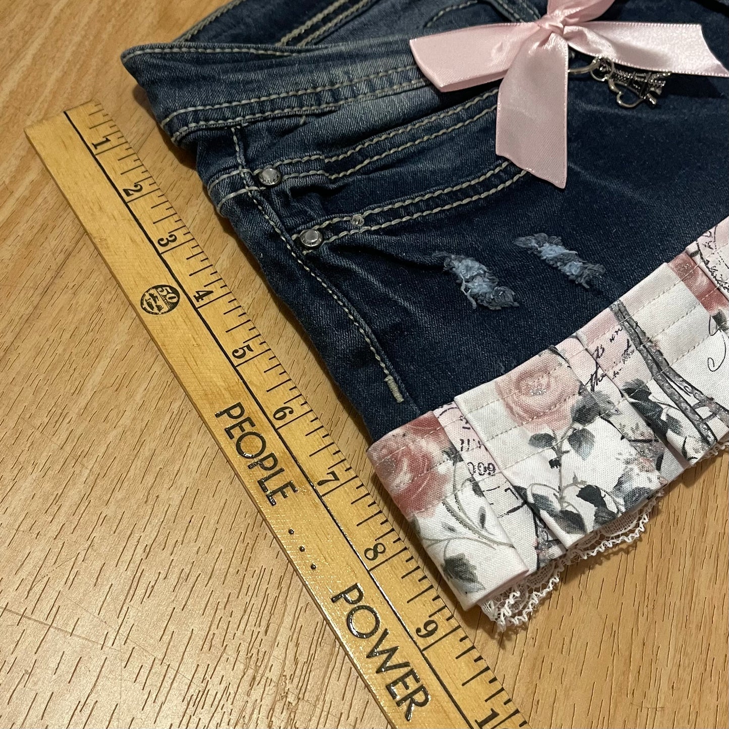 𓏲ּ𝄢 ‘Love Paris’ Princess Mini Skirt - SIZE M