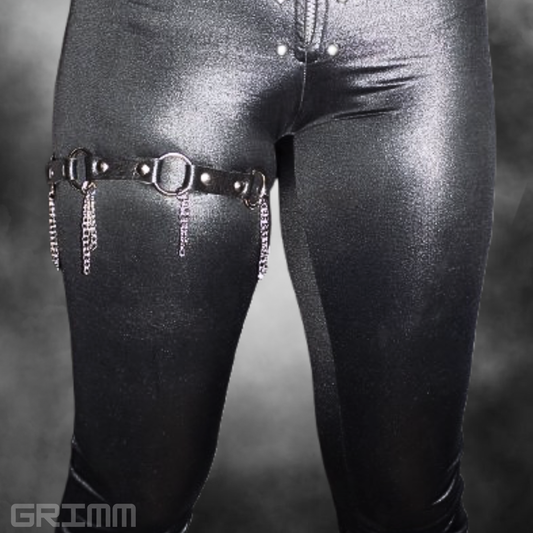 CHAIN FRINGE Leg Strap