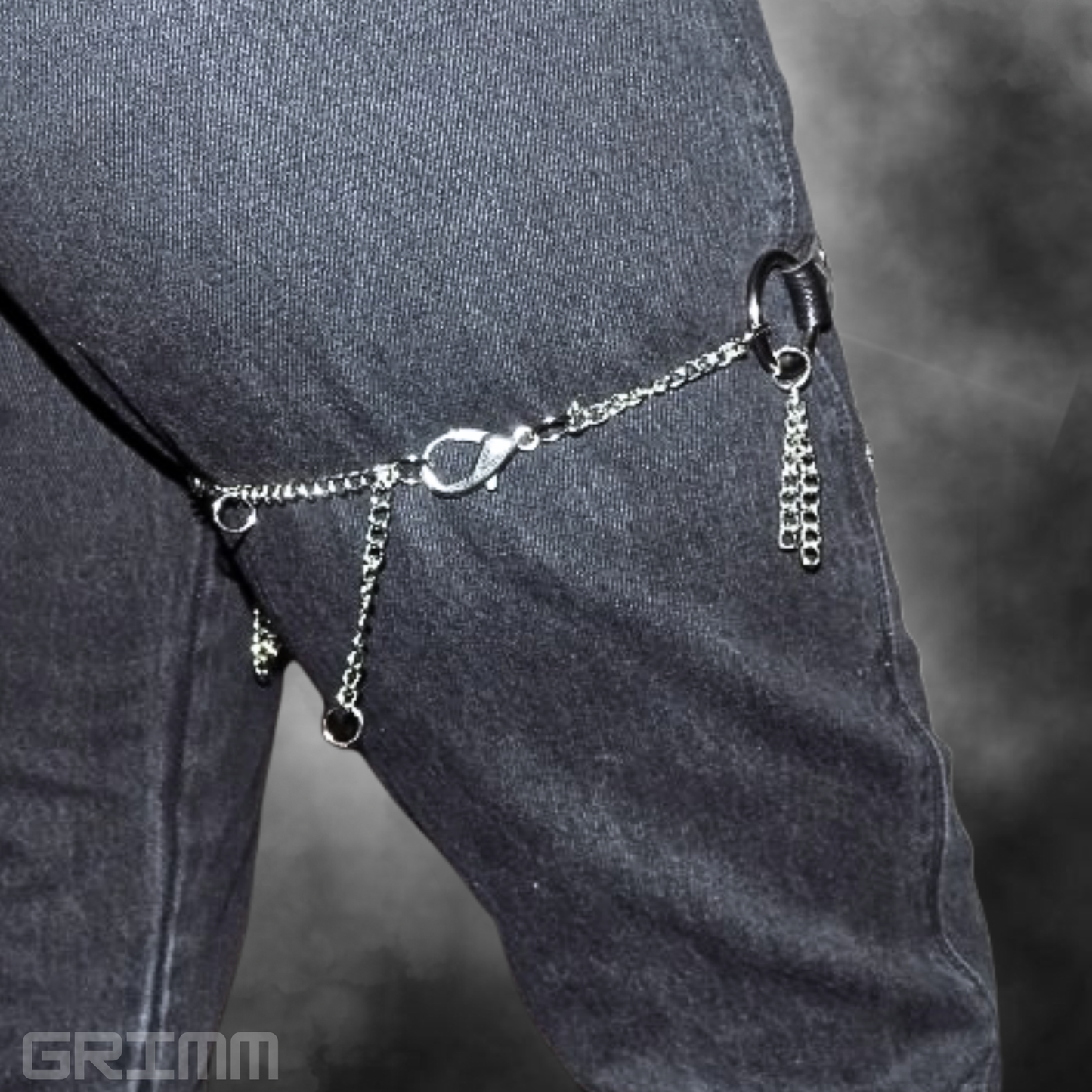 CHAIN FRINGE Leg Strap