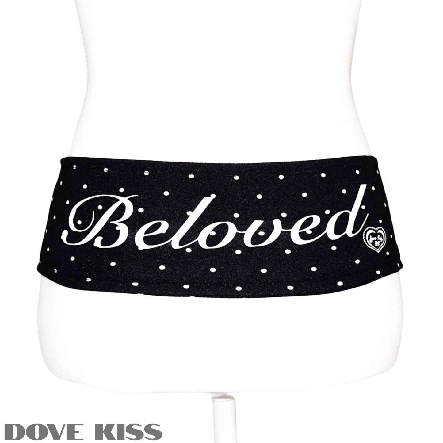 “BELOVED” Polka Dot Waistband