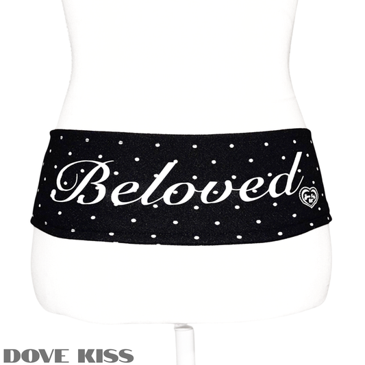 “BELOVED” Polka Dot Waistband