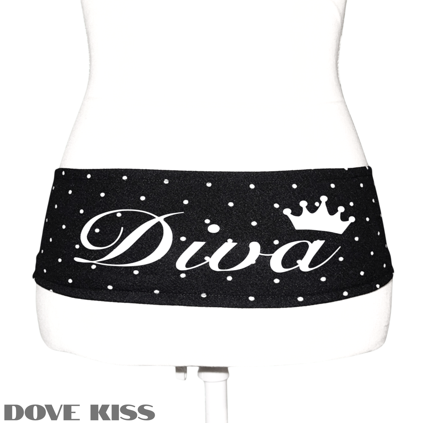 “DIVA” Polka Dot Waistband